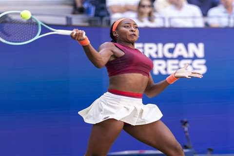 Coco Gauff has plenty of ‘fun’ as serve powers her into US Open Round of 16