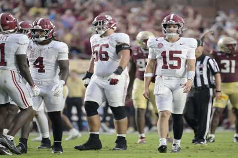 Dave Portnoy calls out ‘joke’ SEC as Alabama loses ugly opener to Florida State