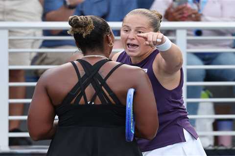 Taylor Townsend didn’t know about Jelena Ostapenko’s social media apology — and hasn’t heard from..