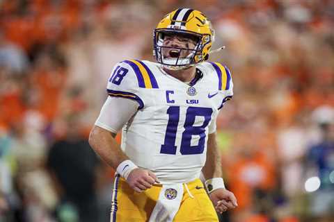 No. 9 LSU makes season-opening statement with rally to topple No. 4 Clemson
