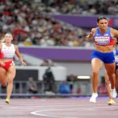 American Sydney McLaughlin-Levrone wins 400m world title by two tenths of a second — just shy of..