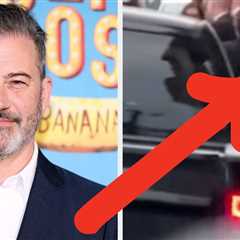 Watch Jimmy Kimmel Leave His Studio After ABC Suspended His Show