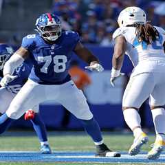 Andrew Thomas ‘frustrated’ with Giants offensive line despite win