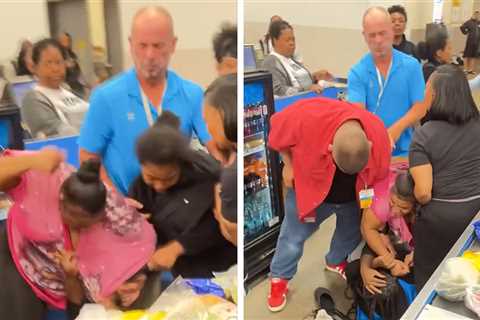 Indiana Walmart Employee Beaten by Group, On Video