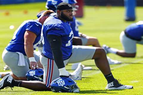 Andrew Thomas’ major Giants step unlikely to be enough for Week 1 return