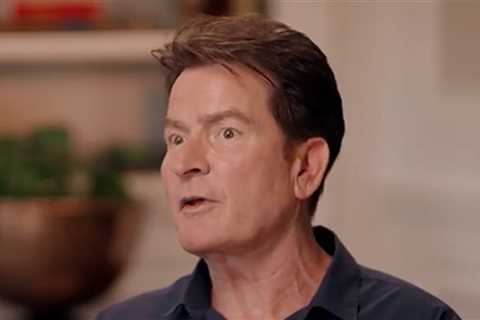 Charlie Sheen Says He Turned to Alcohol to help His Stutter