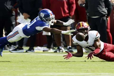 Paulson Adebo aced his first Giants test — but it only gets harder in Week 2
