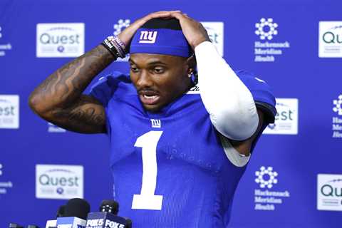 Giants’ Malik Nabers vows to be more conscious of sideline demeanor after fiery Brian Daboll..