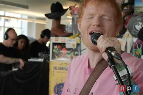 Ed Sheeran Plays Livestreamed NPR Tiny Desk Show Hours After Dropping ‘Play’ Album: ‘It’s Kinda Mad ..