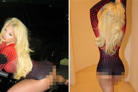 Alabama Barker Shows Off Butt in New Modeling Photos