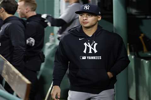 Anthony Volpe won’t start vs. Red Sox, but Yankees still believe in him for future