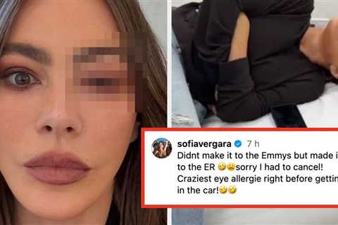 Sofía Vergara Had To Drop Out Of The Emmys At The Last Minute Due To The “Craziest” Medical..