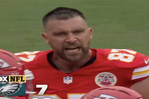 Travis Kelce slams helmet in sideline outburst as Chiefs’ issues exposed