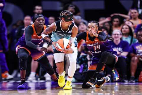 Natasha Cloud delivers in big moments — with some flair — for Liberty in battle with Mercury star
