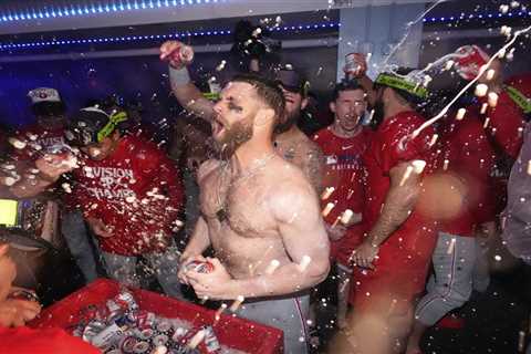 Phillies wildly celebrate clinching NL East after crazy win: ‘I’m hammered’