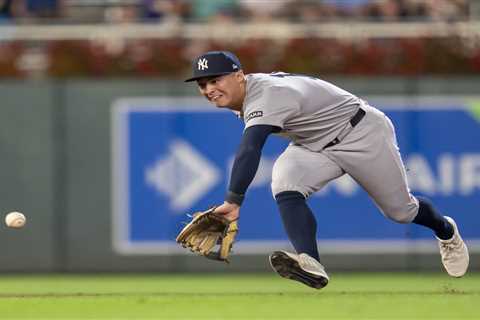 Anthony Volpe returns to Yankees lineup after four-game layoff