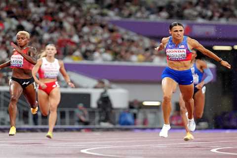 American Sydney McLaughlin-Levrone wins 400m world title by two tenths of a second — just shy of..