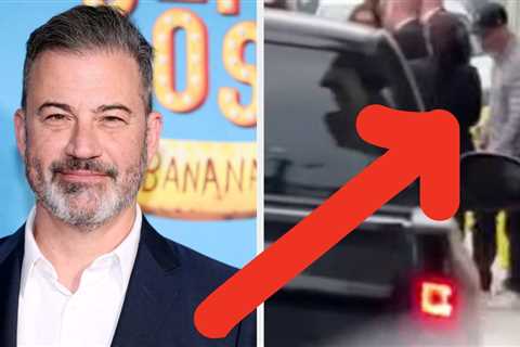 Watch Jimmy Kimmel Leave His Studio After ABC Suspended His Show