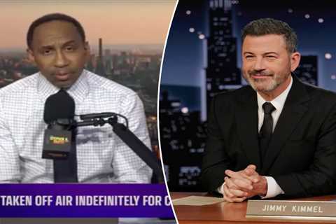 Jimmy Kimmel getting pulled off air ‘disturbing’ — but Stephen A. Smith admits comments ‘didn’t..