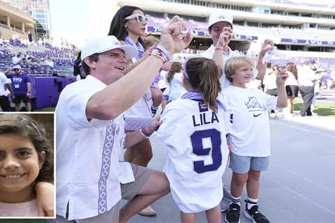 SMU, TCU honor 9-year-old Texas flash flood victim whose parents are alums of the schools