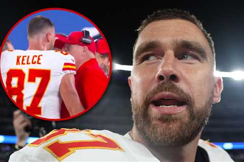 Travis Kelce Butts Heads With Chiefs Coach Andy Reid During Giants Game