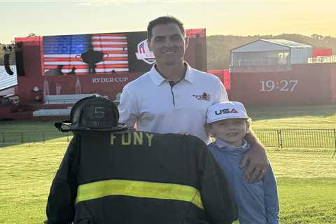 FDNY lieutenant, whose dad died on 9/11, delivers emotional message to US Ryder Cup team