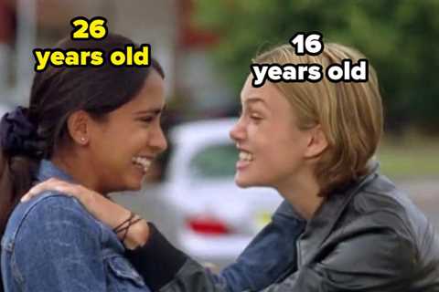 28 Actors With The Biggest Age Gaps Between Them And The Teenagers They Played