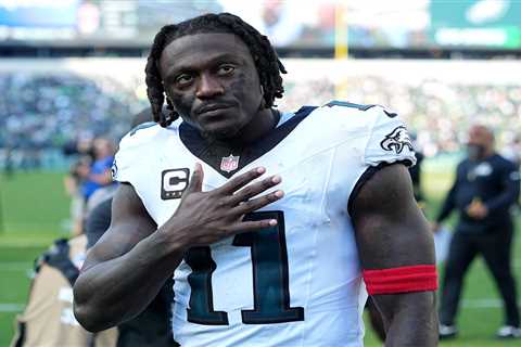 A.J. Brown shares cryptic post after quiet Eagles outing vs. Bucs
