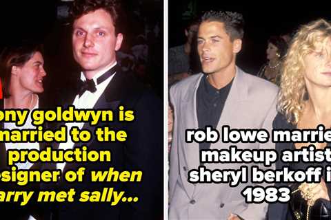 17 Actors Who Are Married Or Long-Time Partners With Directors, Former Assistants, And More, But..