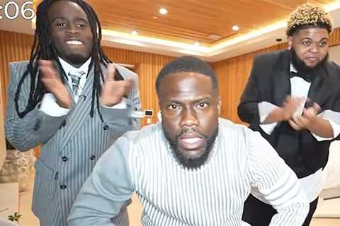 Kevin Hart Makes Grand Entrance on Kai Cenat's Stream With Druski