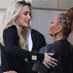 Paris and Janet Jackson Reunite at Paris Fashion Week Event