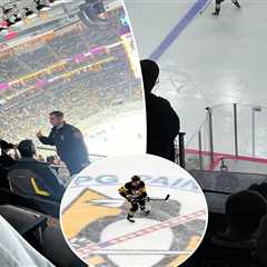 Fan hospitalized after falling from upper level during Penguins game