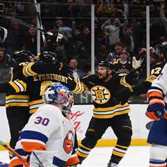 Islanders let another two-goal lead slip away in frustrating loss to Bruins