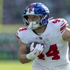 Cam Skattebo is the Giants’ lightning man — even when he can’t take the field