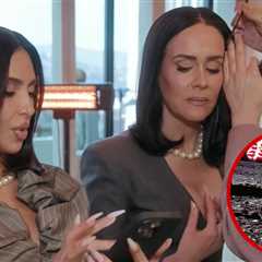 Kim Kardashian Tries to Convince Sarah Paulson 1969 Moon Landing Was Faked
