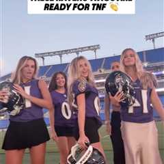 Ravens WAGs dress up as their boyfriends for ‘Thursday Night Football’