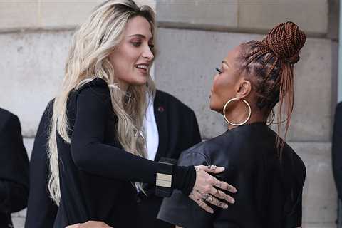 Paris and Janet Jackson Reunite at Paris Fashion Week Event