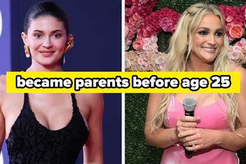 19 Celebrities Who Welcomed Babies Super Young