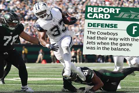 Jets takeaways, report card from NFL Week 5 loss to Cowboys