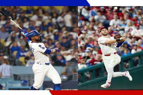 What do the cheapest tickets cost for Dodgers-Phillies NLDS games in LA?