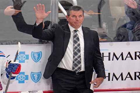 Rangers throttle Penguins in victorious return for Mike Sullivan