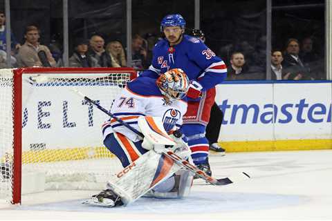 Rangers’ towering fourth line puts together solid outing in loss