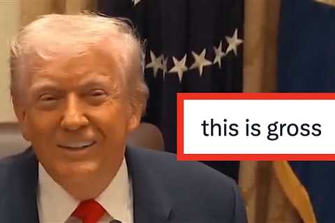 The Internet Is Appalled By Trump's Gross And Misogynistic Behavior Toward A Female Reporter