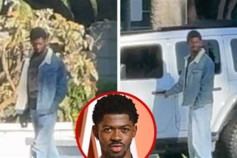 Lil Nas X Makes First Public Appearance Since Naked Arrest
