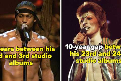 19 Times Music Artists Took 10 Or More Years To Put Out New Music, And We Almost Forgot About Them