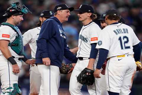 Mariners pull starter Bryce Miller at 56 pitches — and it quickly backfires