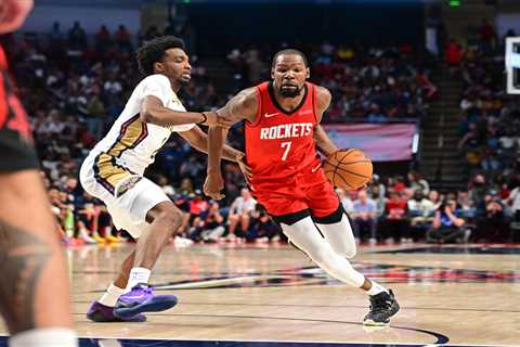 Kevin Durant signing $90 million Rockets contract — giving him most career earnings in NBA history