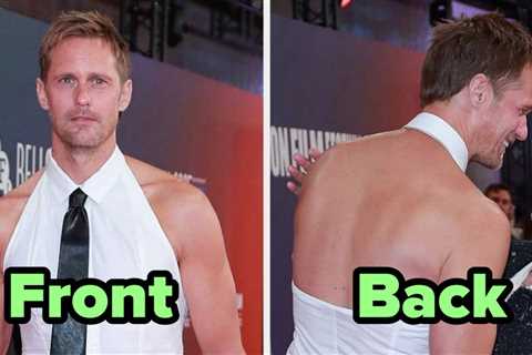 Alexander Skarsgård's Kinky Red Carpet Look Has The Internet Literally Foaming At The Mouth Like A..