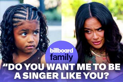 Kehlani Gets Interviewed by Her Daughter Adeya | Billboard Family
