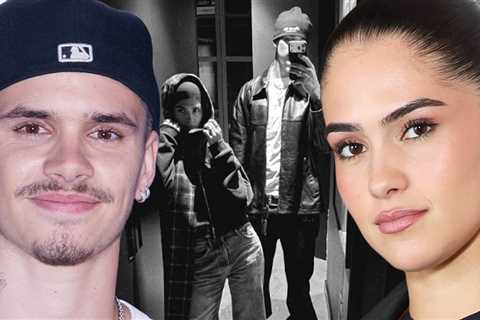 Romeo Beckham Shares Pic with Ex Kim Turnbull on Instagram